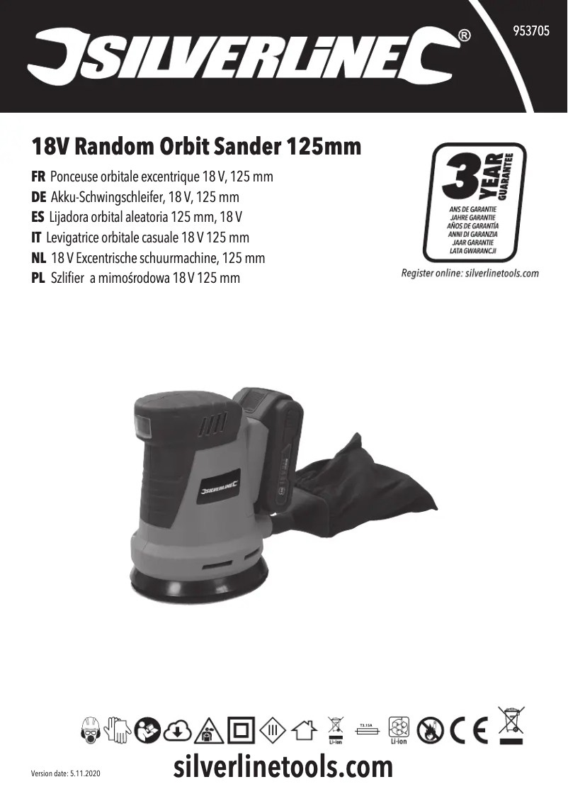 Image de la première page du manuel de l'appareil 953705