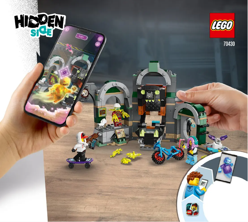 Page 1 de la notice Manuel utilisateur Lego Hidden Side 70430