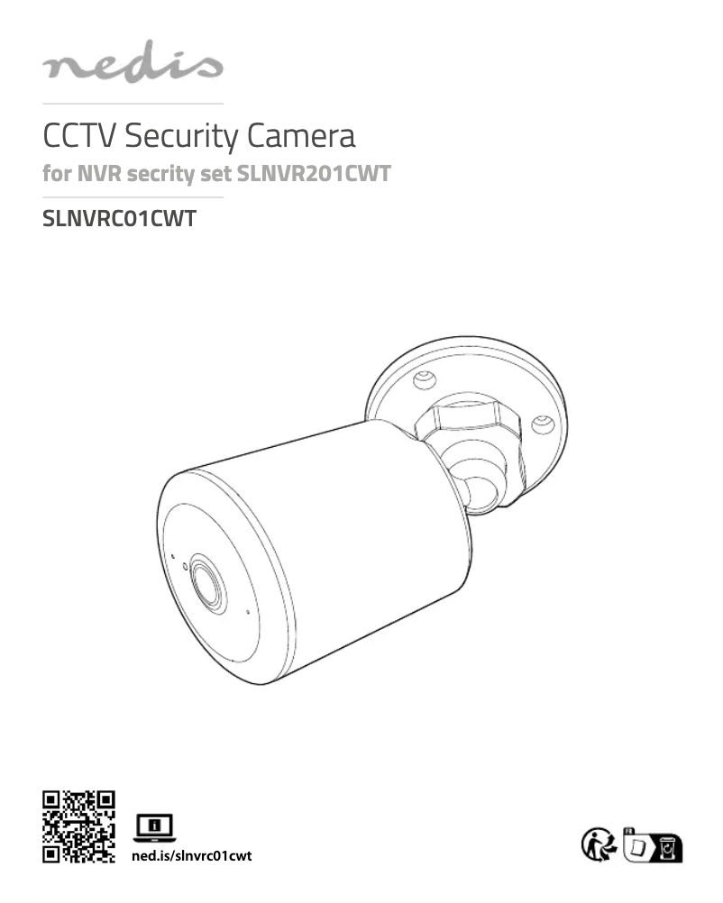 Page n°1 - Manuel utilisateur Nedis SLNVRC01CWT