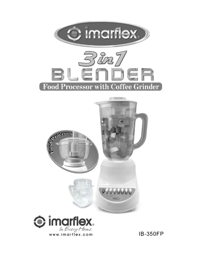 Página 1 del manual Manual de usuario Imarflex IB-350FP