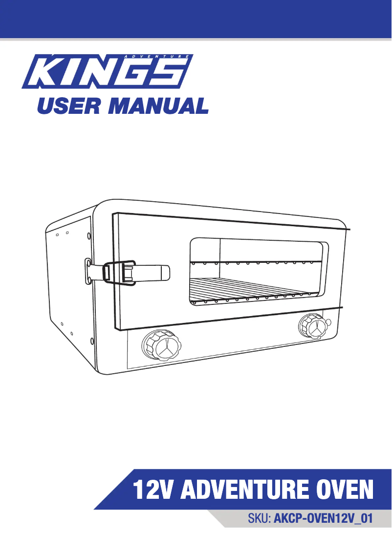 Image de la première page du manuel de l'appareil AKCP-OVEN12V_0