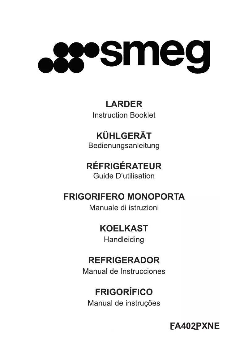 Image de la première page du manuel de l'appareil FA402PXNE