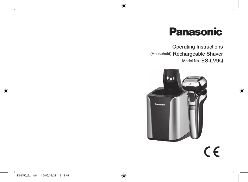 Image de la première page du manuel de l'appareil ES-LV9Q