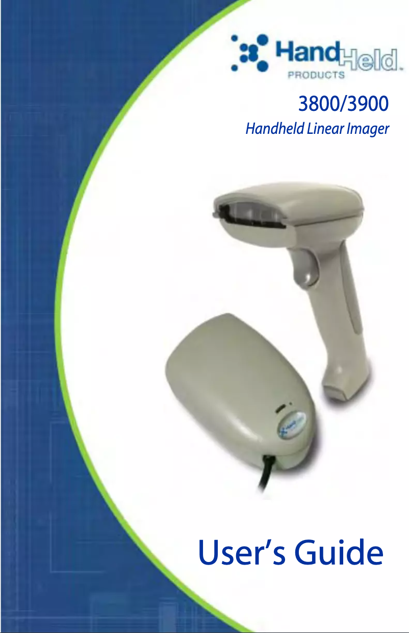 Página 1 del manual Manual de usuario Honeywell 3800g