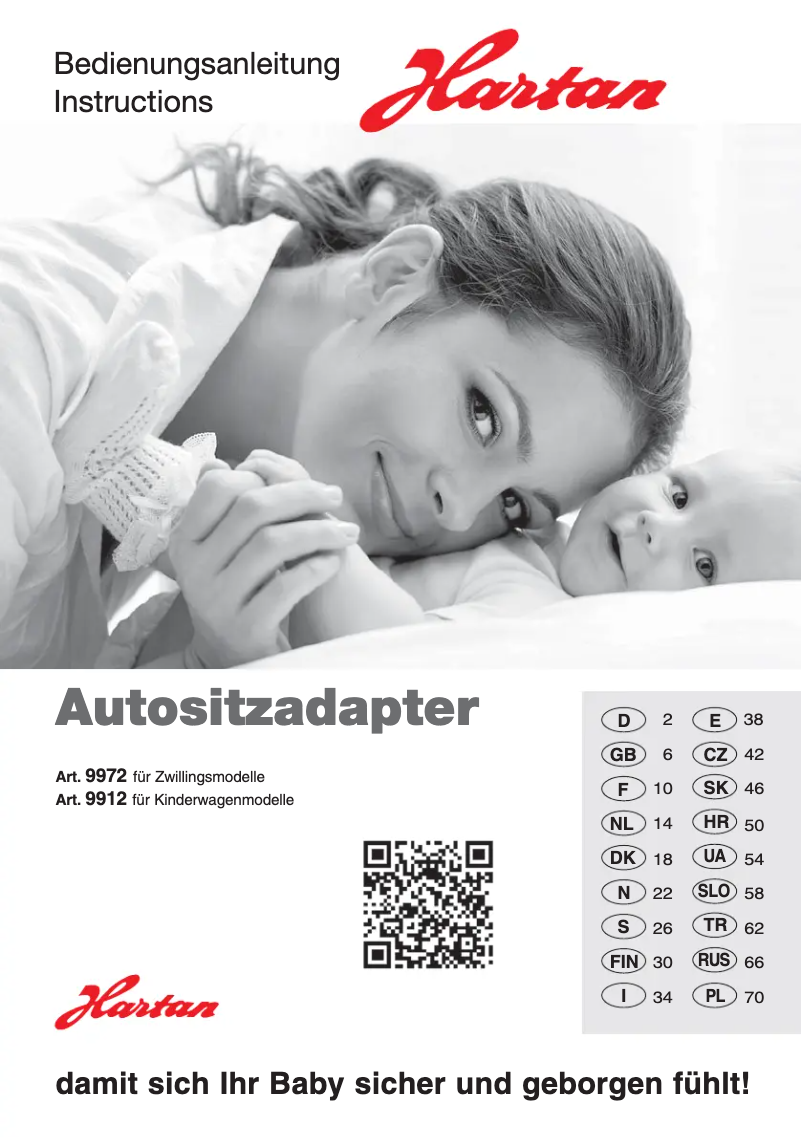 Image de la première page du manuel de l'appareil Autositzadapter