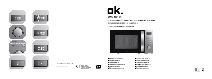 Page n°1 - Manuel utilisateur OK OMW 2221 DS