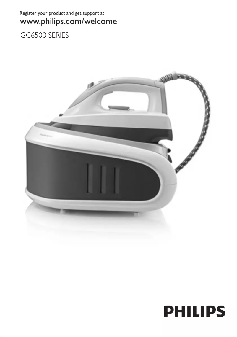 Image de la première page du manuel de l'appareil CompactCare GC6510