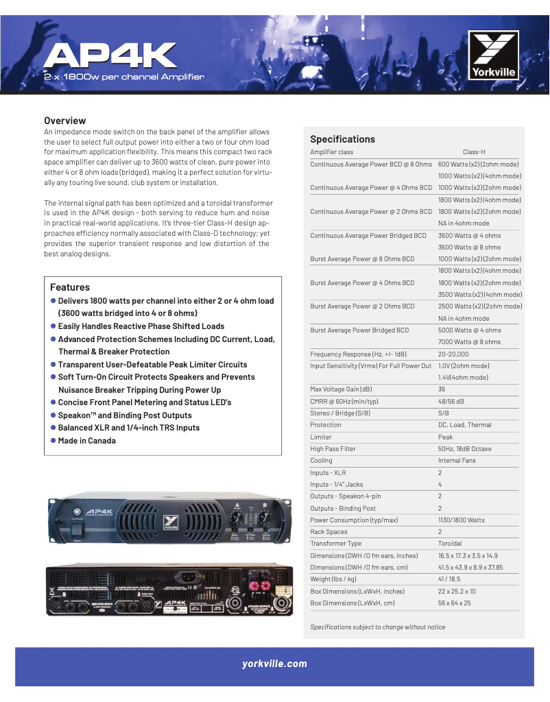 Image de la première page du manuel de l'appareil AP4K