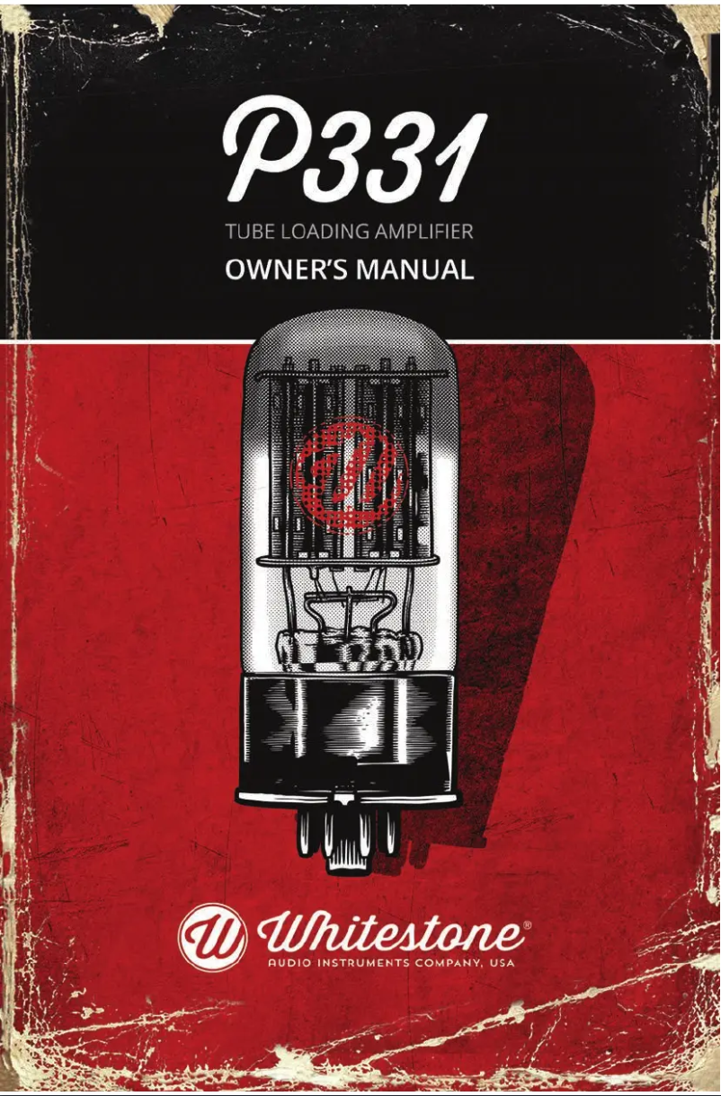 Image de la première page du manuel de l'appareil P331