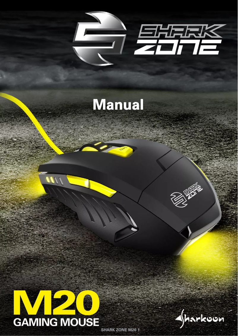 Image de la première page du manuel de l'appareil Shark Zone M20