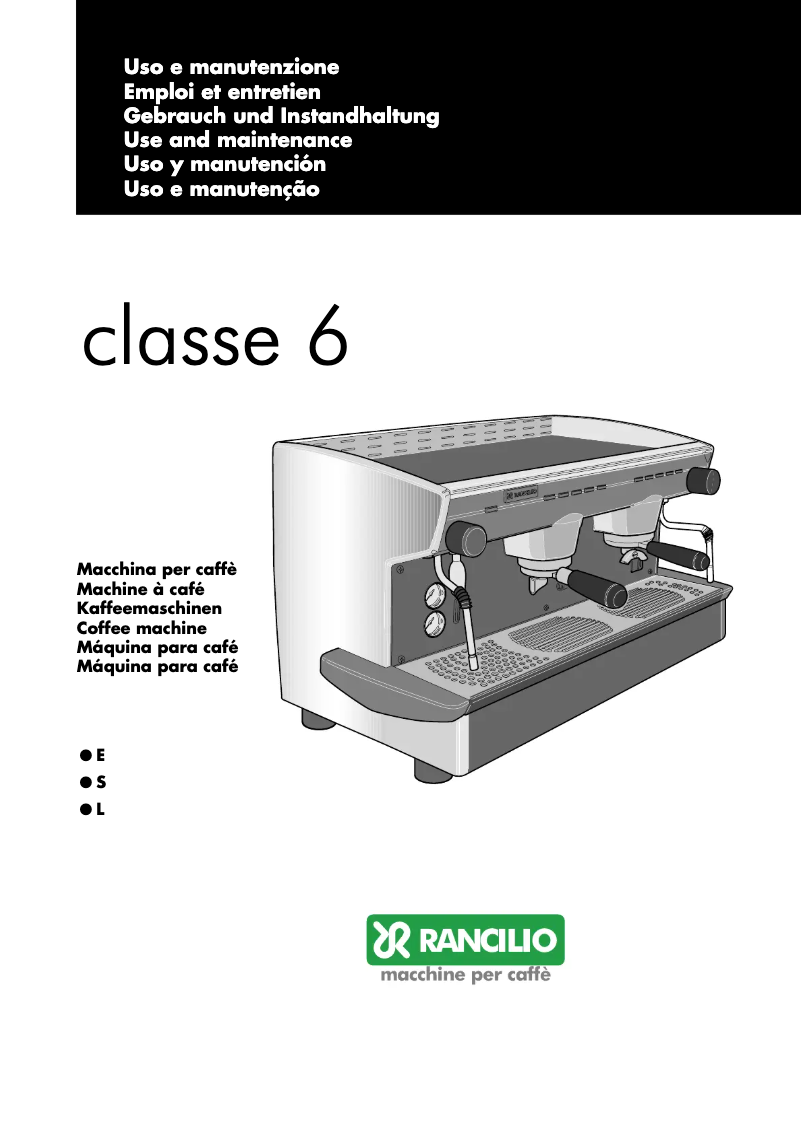 Image de la première page du manuel de l'appareil Classe 6