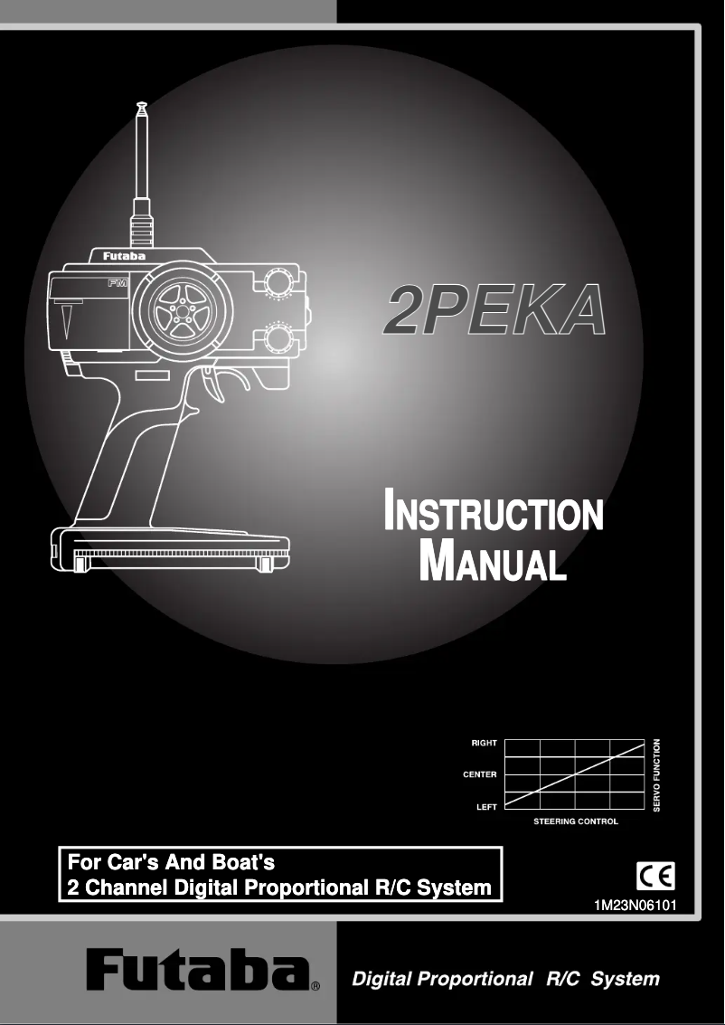Page 1 de la notice Manuel utilisateur Futaba 2PEKA