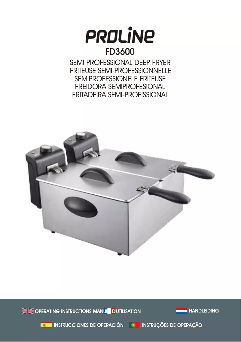 Image de la première page du manuel de l'appareil FD3600