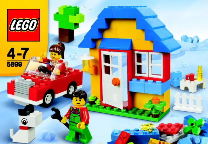 Image de la première page du manuel de l'appareil ® House Building Set