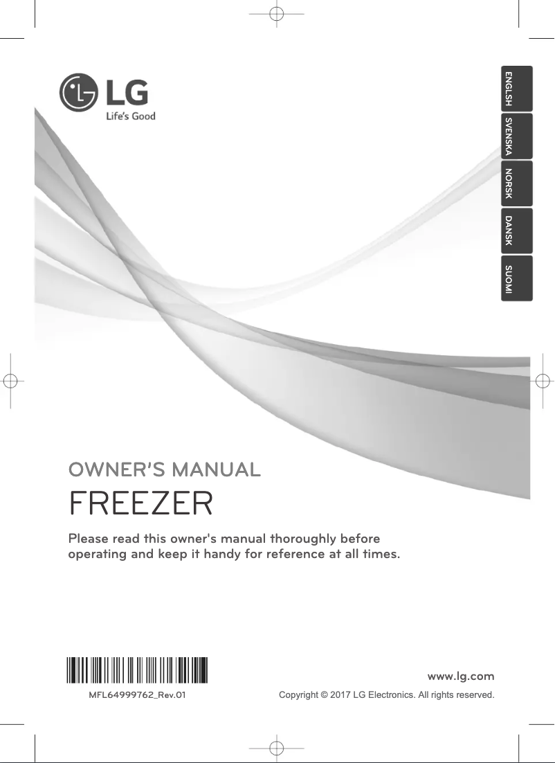 Imagen de la primera página del manual del dispositivo GF5237SWJZ