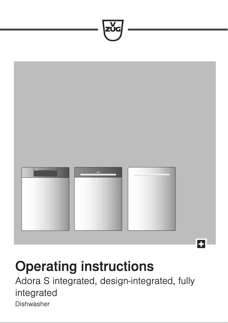 Page 1 de la notice Manuel utilisateur V-Zug GS55SiC