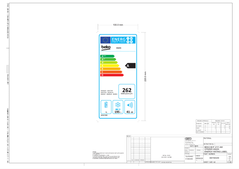 Image de la première page du manuel de l'appareil BCF 2111 AW