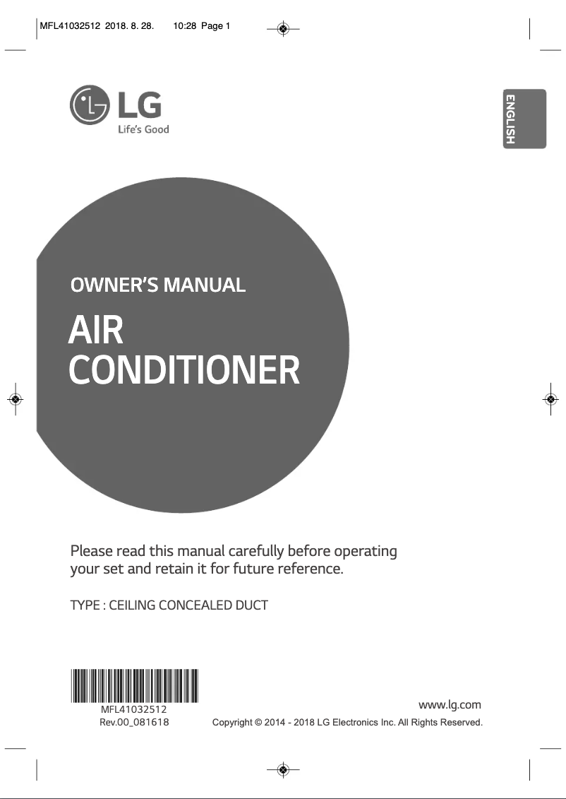 Page n°1 - Manuel utilisateur LG B42AWYU3G6