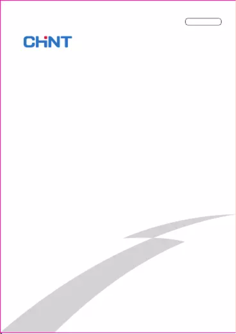 Page 1 of the manual User Manual CHINT NXBLE-125