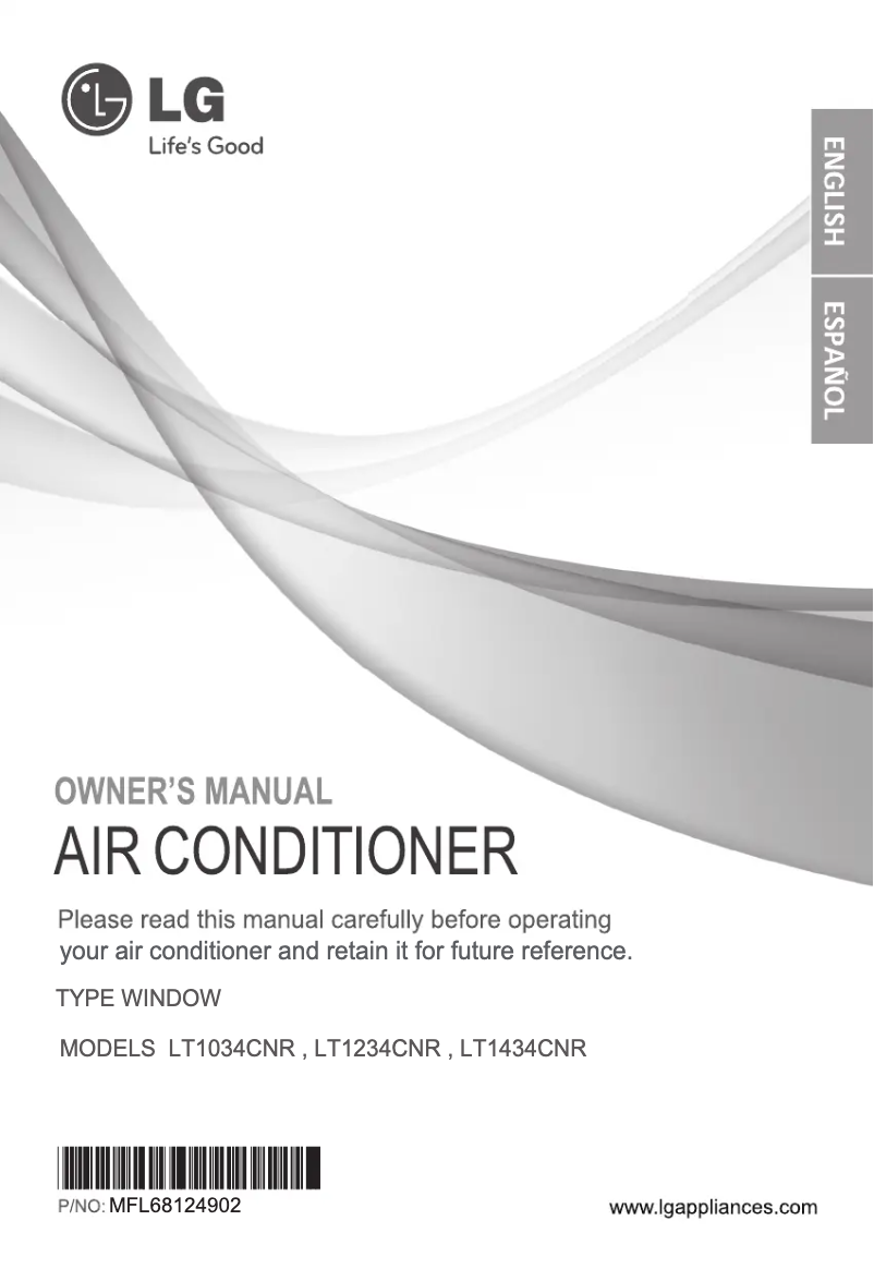 Page 1 de la notice Manuel utilisateur LG LT1434CNR