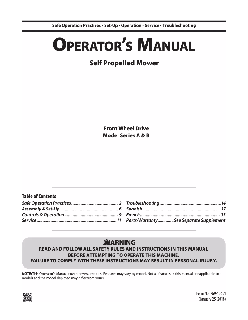 Page n°1 - Manuel utilisateur Remington RM210