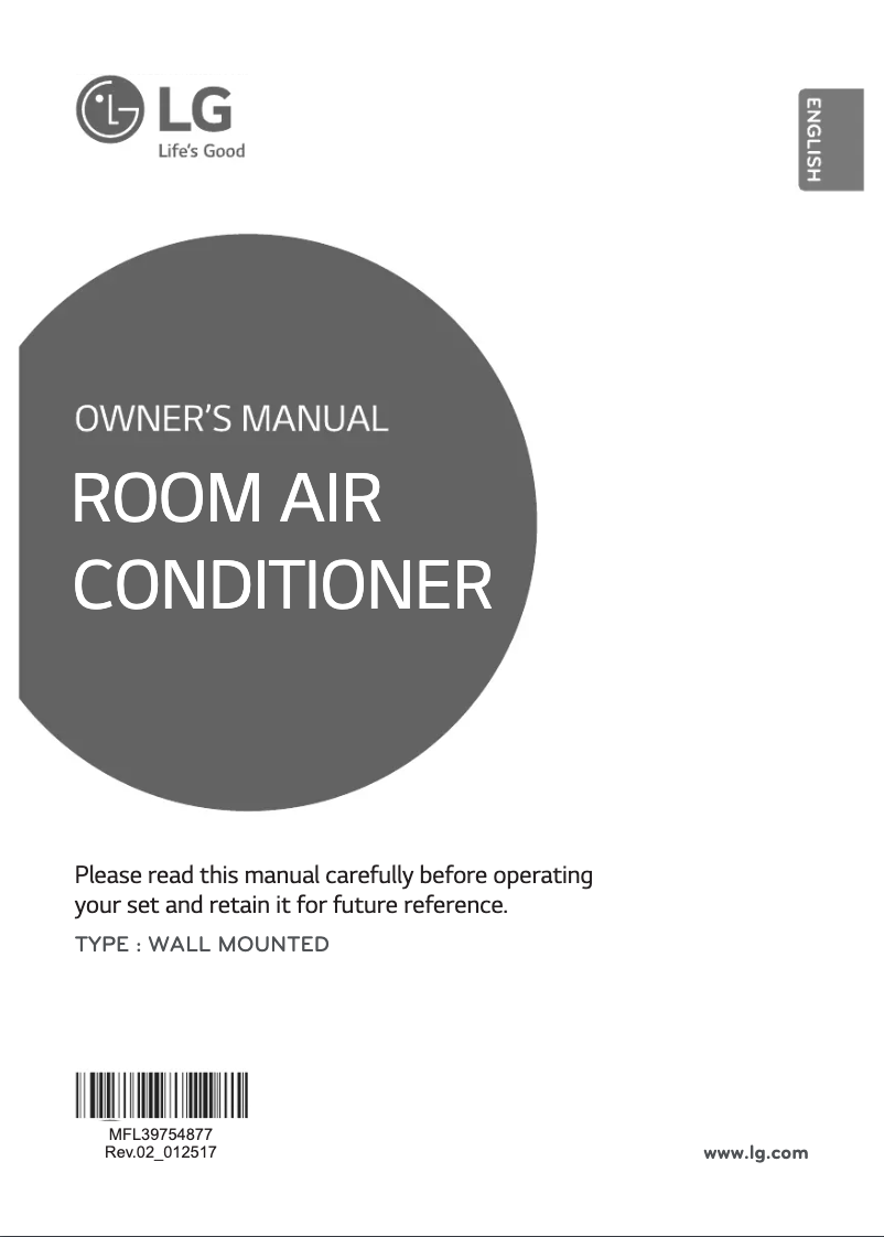 Página 1 del manual Manual de usuario LG JSNQ2465AP7