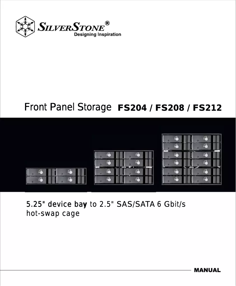 Page n°1 - Manuel utilisateur Silverstone SST-FS212B