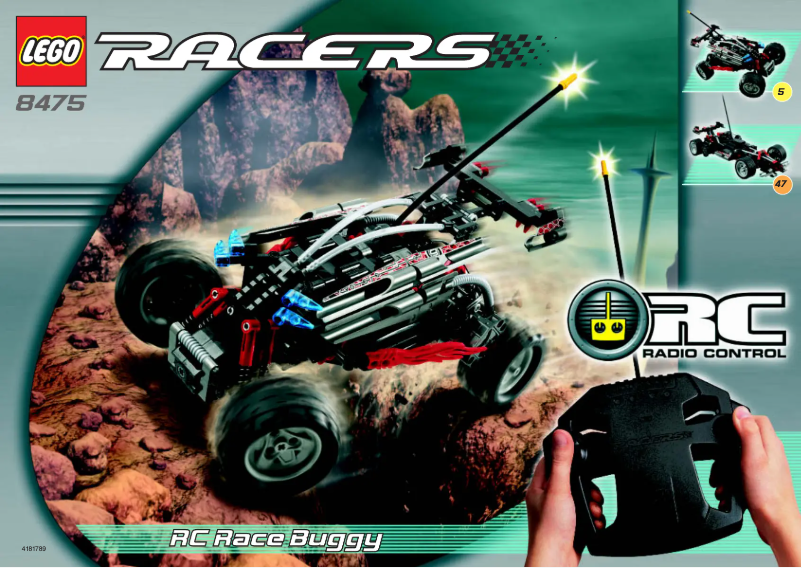 Image de la première page du manuel de l'appareil RC Race Buggy