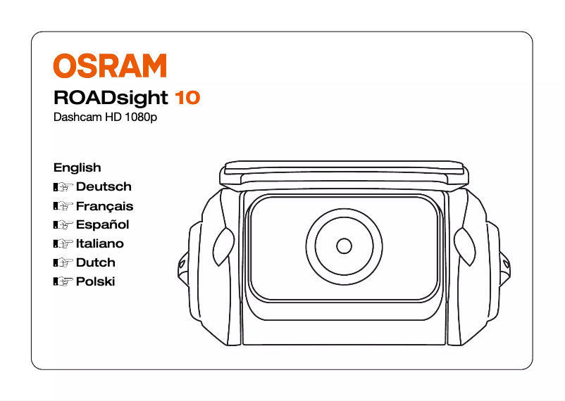 Page n°1 - Instructions / montage Osram ROADsight Rear 10