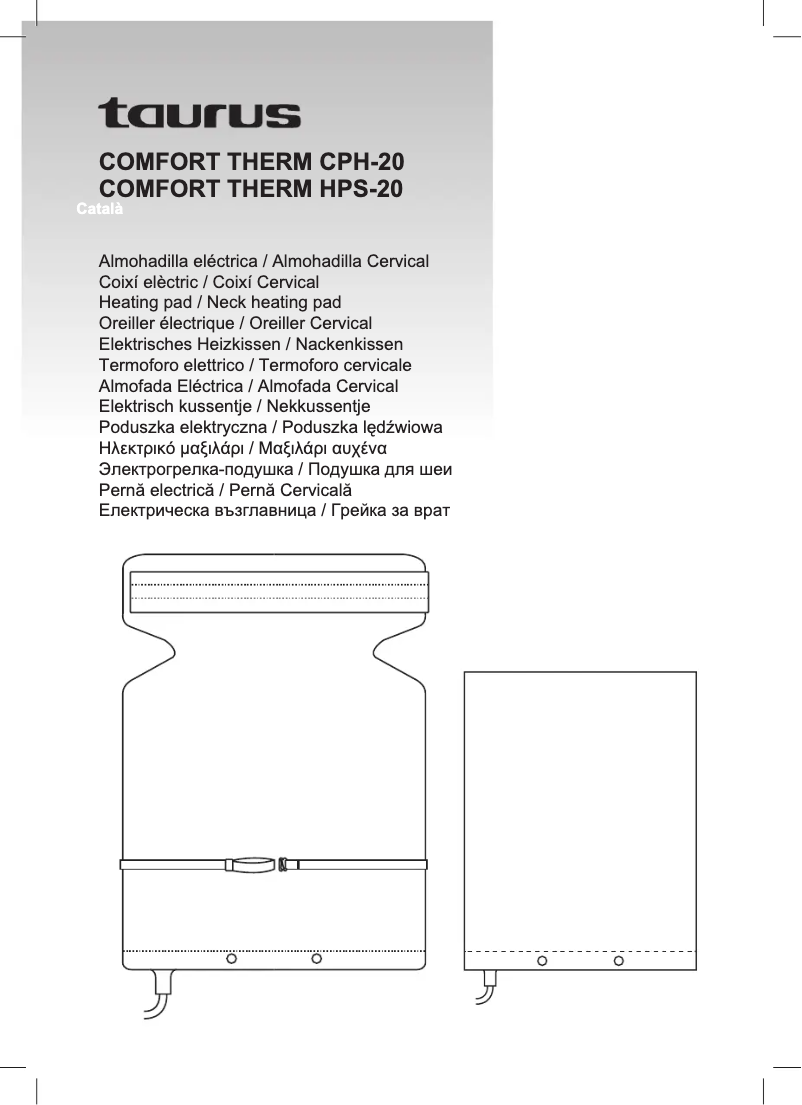 Page n°1 - Manuel utilisateur Taurus Comfort Therm HPS-20
