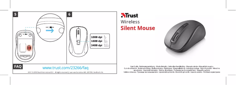 Page n°1 - Manuel utilisateur Trust Siero 23266