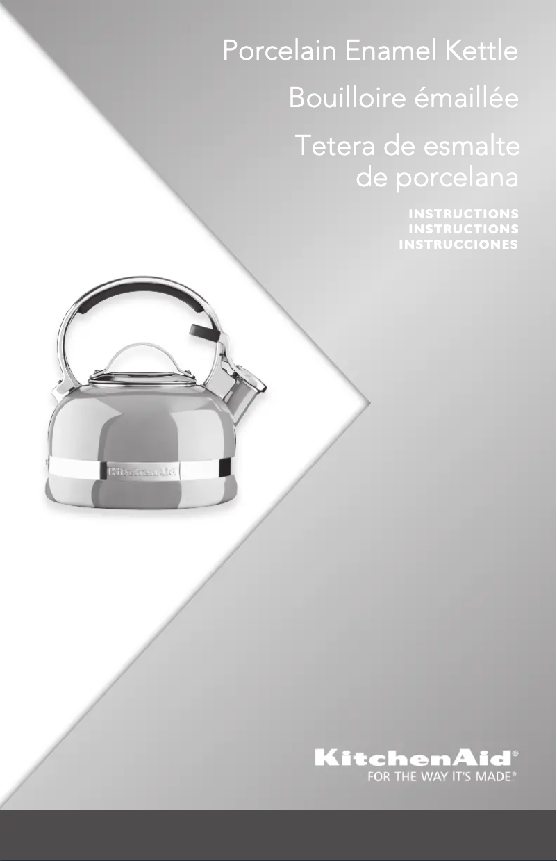 Página 1 del manual Manual de usuario KitchenAid KTEN20CBEU