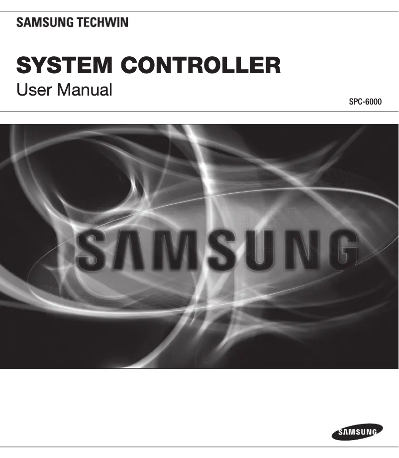 Page 1 de la notice Manuel utilisateur Samsung SPC-6000