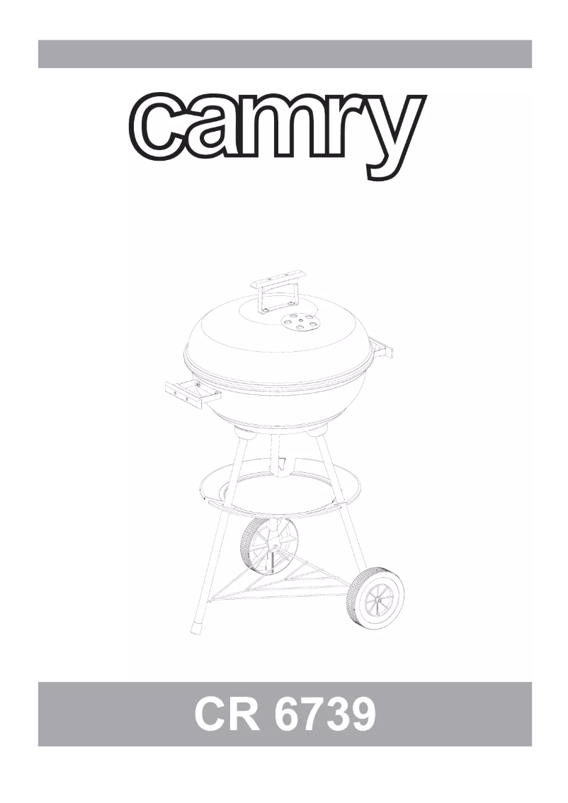 Page 1 de la notice Manuel utilisateur Camry CR 6739