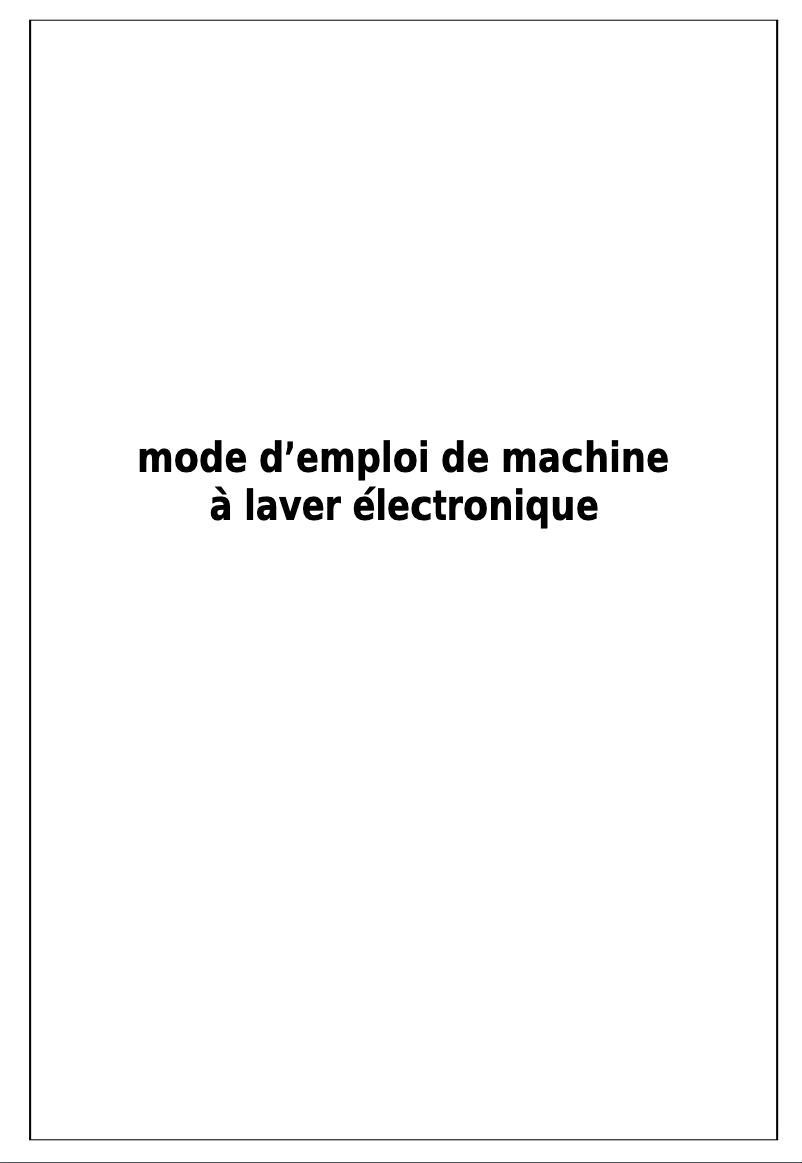 Page 1 de la notice Manuel utilisateur Clayton CL1005T11