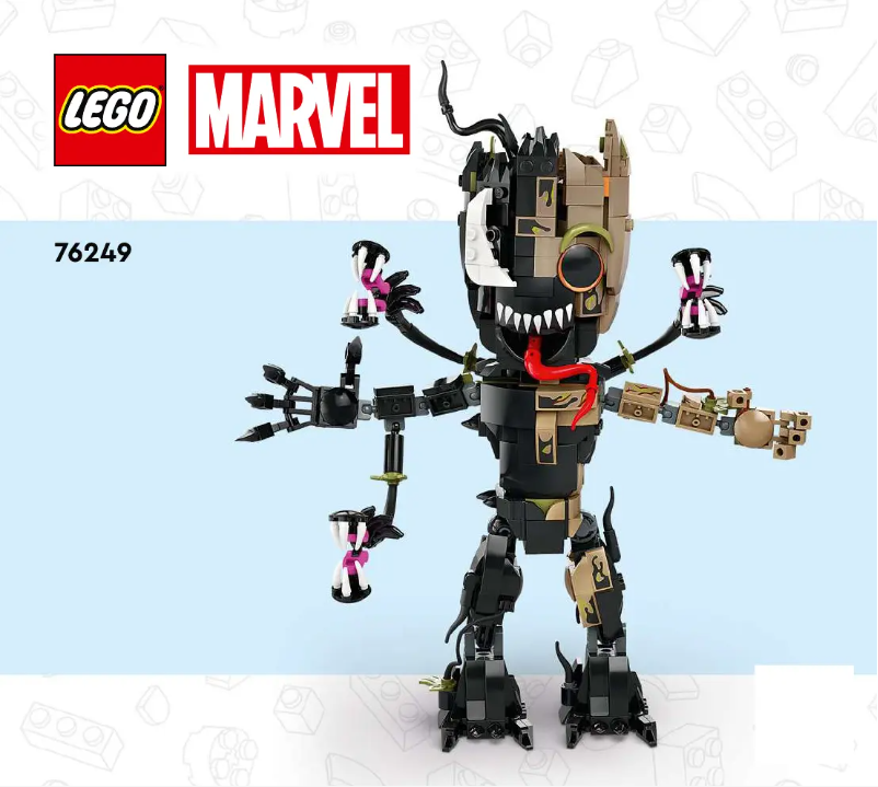 Page n°1 - Manuel utilisateur Lego Marvel 76249