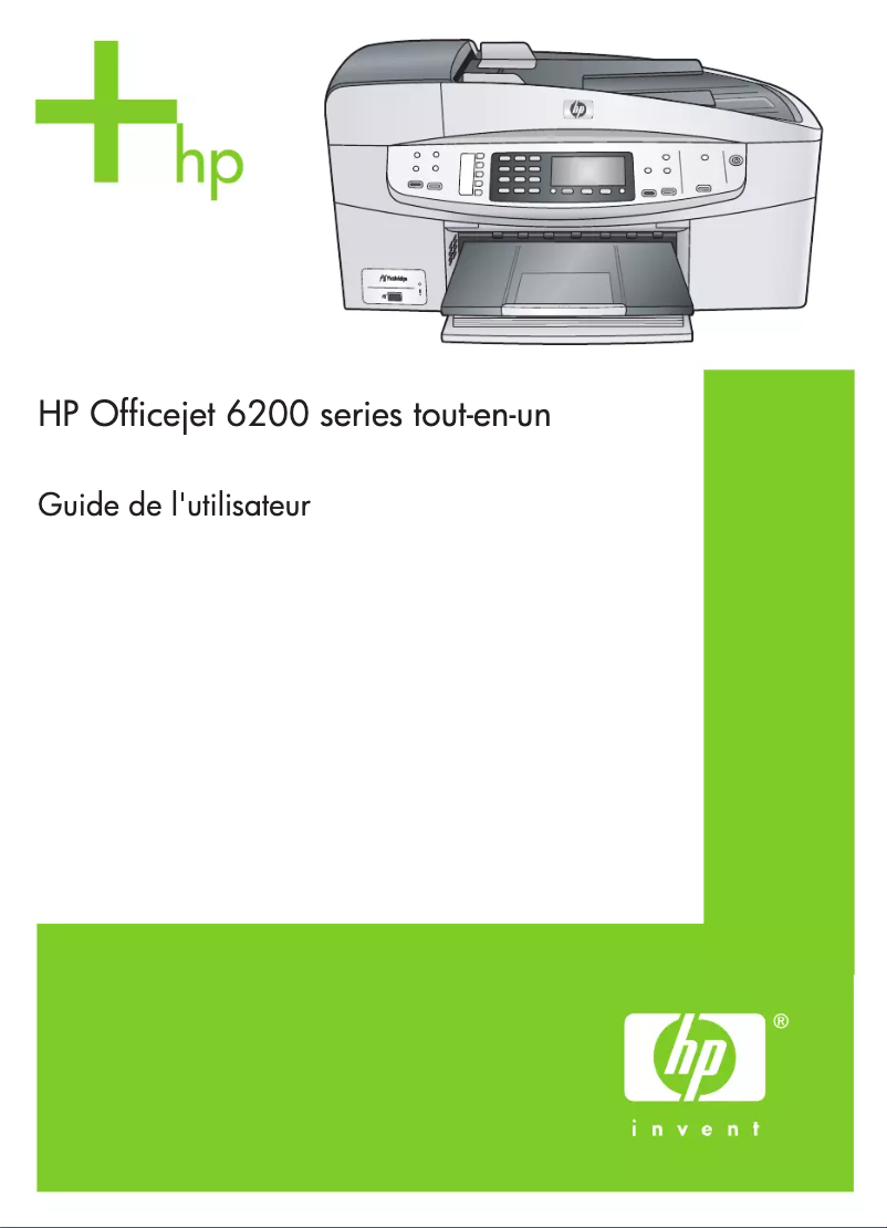 Page n°1 - Manuel utilisateur HP Officejet 6200