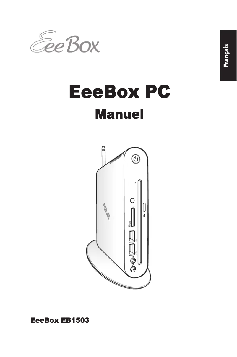 Page 1 de la notice Manuel utilisateur Asus EeeBox PC EB1503