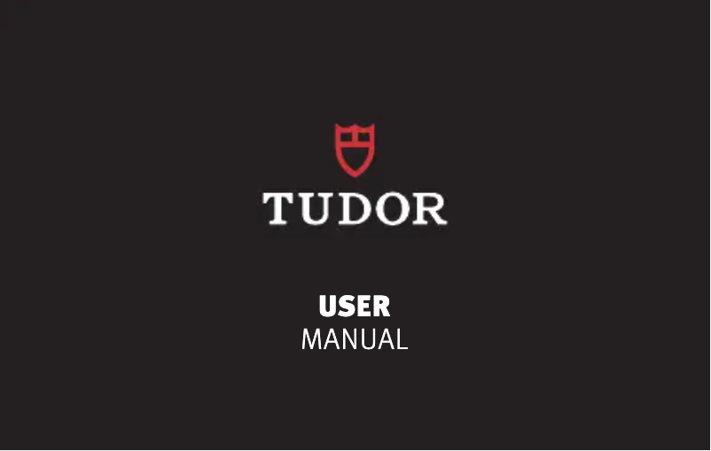 Page n°1 - Manuel utilisateur Tudor Black Bay 36 S G M79503