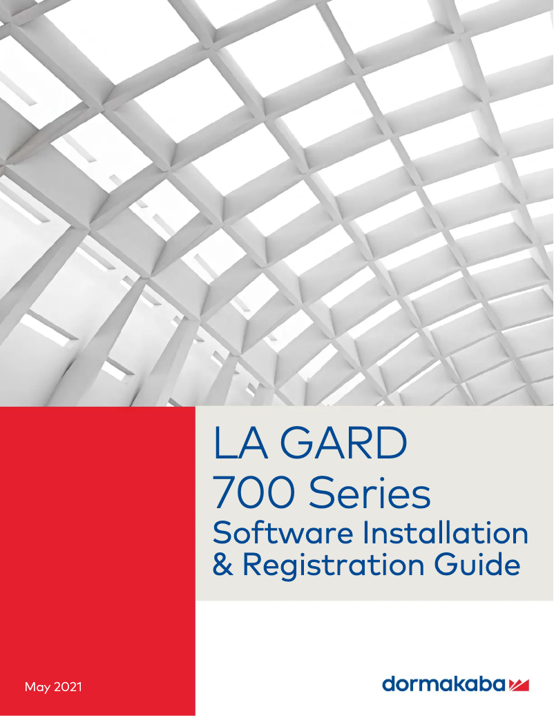 Image de la première page du manuel de l'appareil La Gard 700