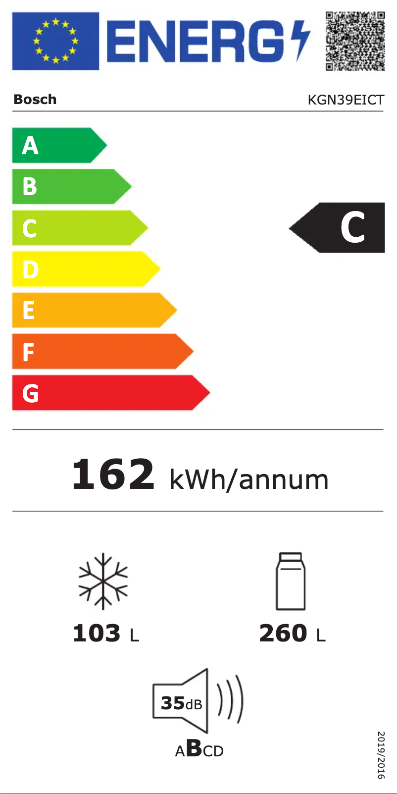 Image de la première page du manuel de l'appareil KGN39EICT