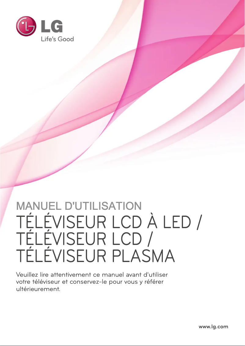 Página 1 del manual Manual de usuario LG 50PZ570W