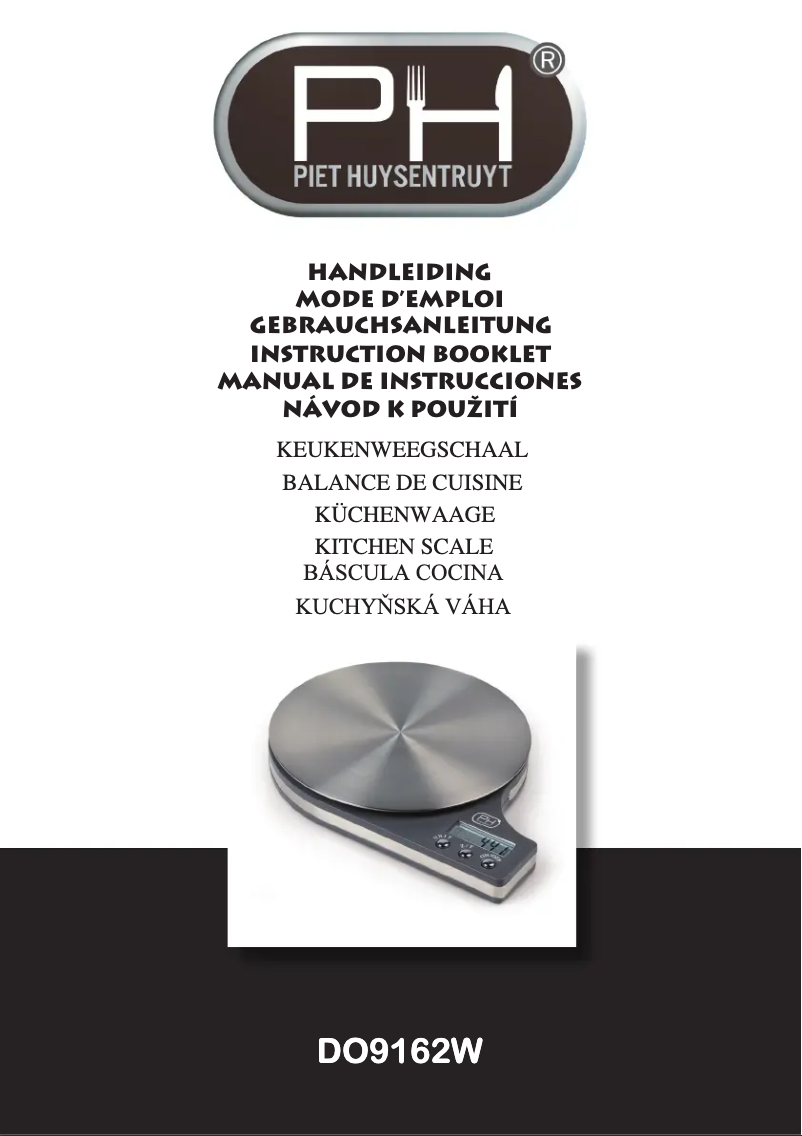 Image de la première page du manuel de l'appareil DO9162W