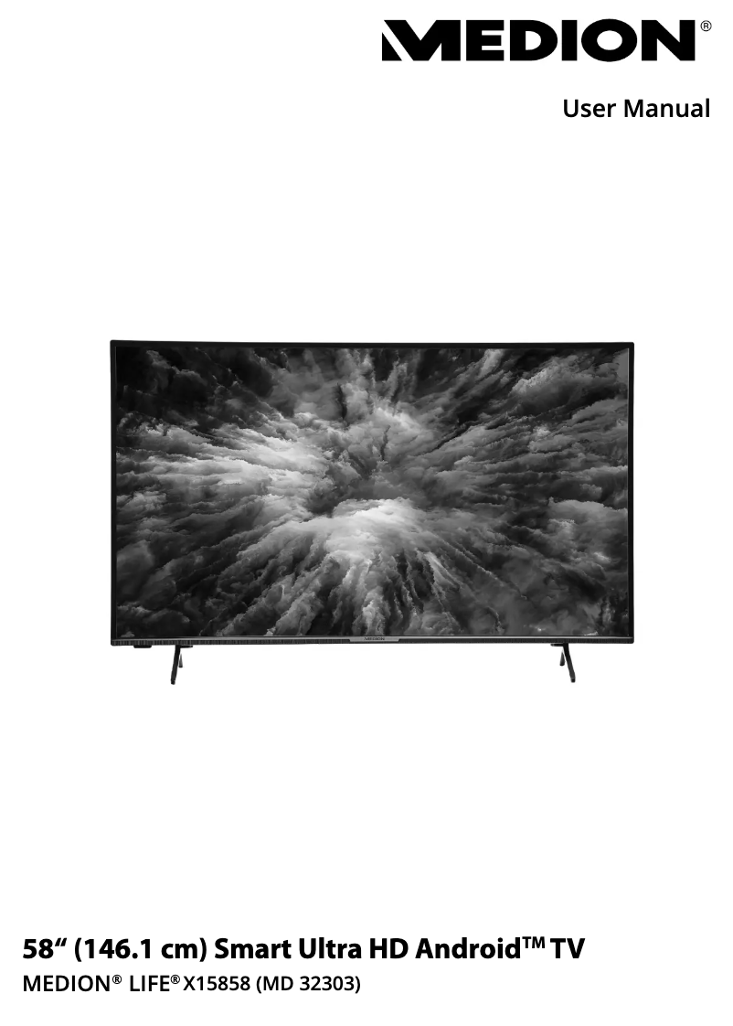 Page 1 de la notice Manuel utilisateur Medion LIFE X15858 (MD 32303)