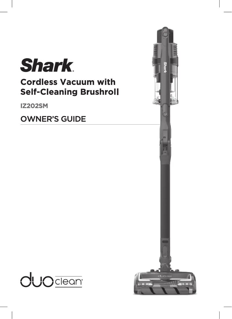 Página 1 del manual Manual de usuario Shark IZ202