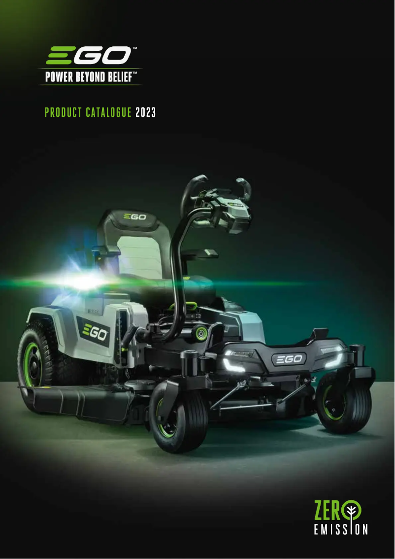 Página 1 del manual Folleto EGO LM2120E-SP