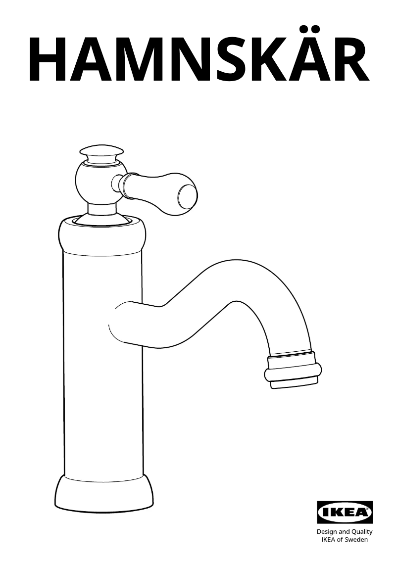 Image de la première page du manuel de l'appareil HAMNSKÄR 805.327.16