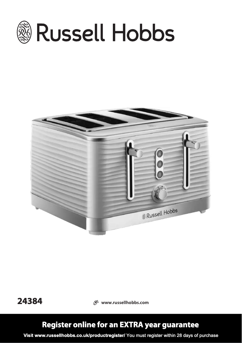 Page 1 de la notice Manuel utilisateur Russell Hobbs Inspire 24384