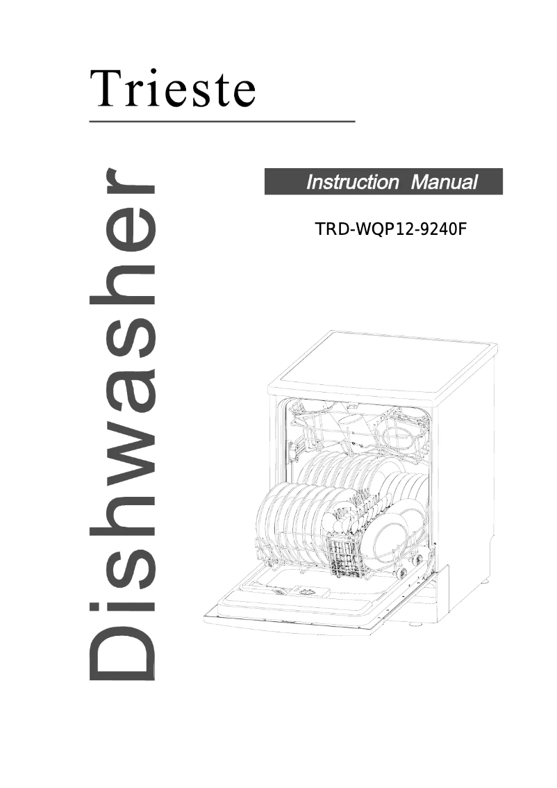 Image de la première page du manuel de l'appareil TRD-WQP12-9240F SS