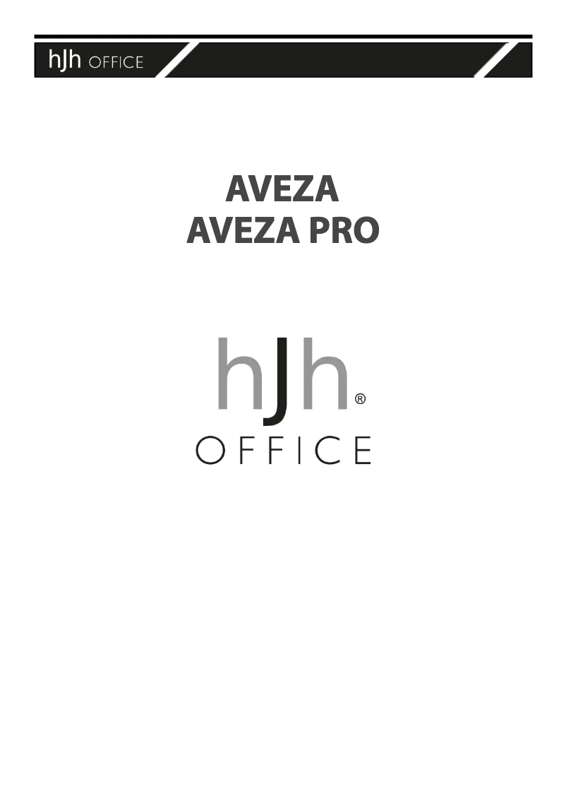 Page 1 de la notice Manuel utilisateur HJH Office AVEZA PRO
